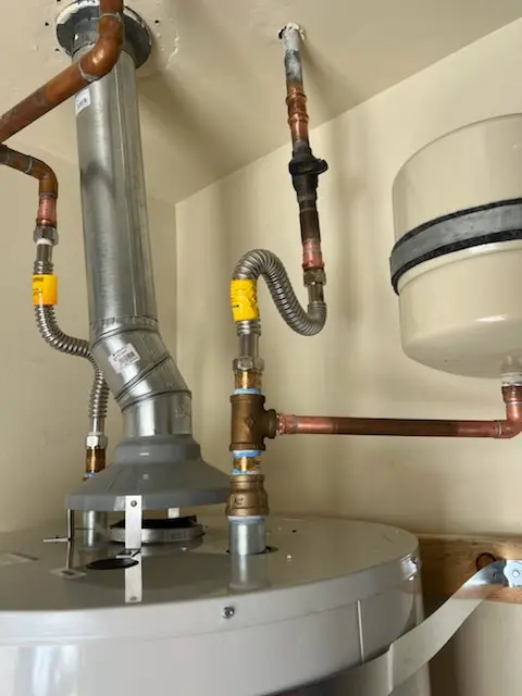 Water heater installation and plumbing repair in Tyndall Park